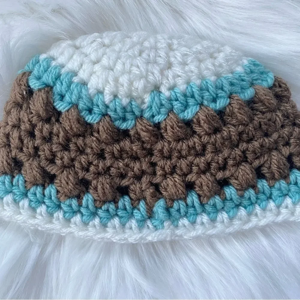 Handmade Crochet Baby Hat Gift Set
